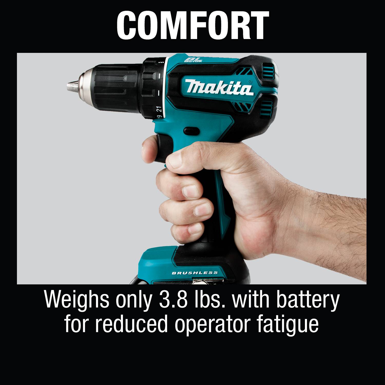 Makita Lithium Ion Brushless Cordless 1/2 Inch Driver Drill Kit  from GME Supply