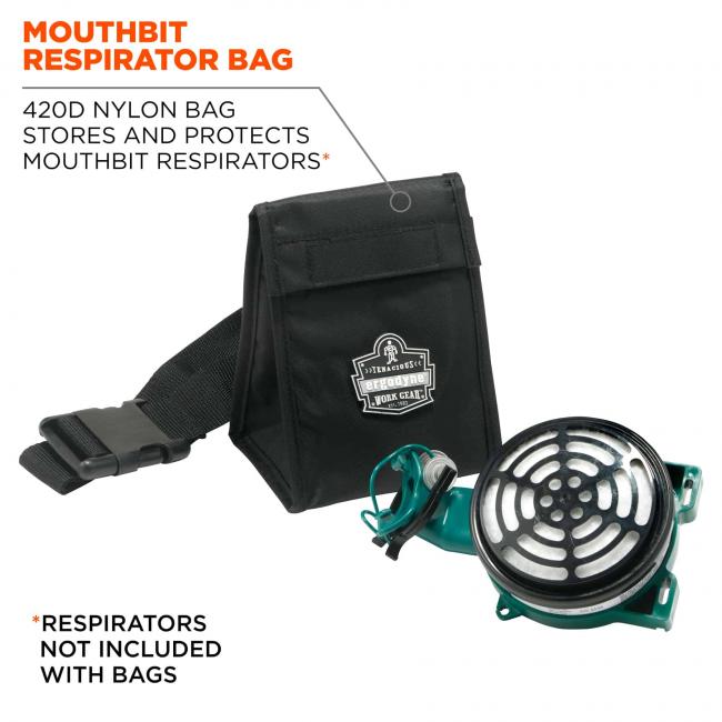 Ergodyne 5184 Arsenal Mouthbit Respirator Bag from GME Supply