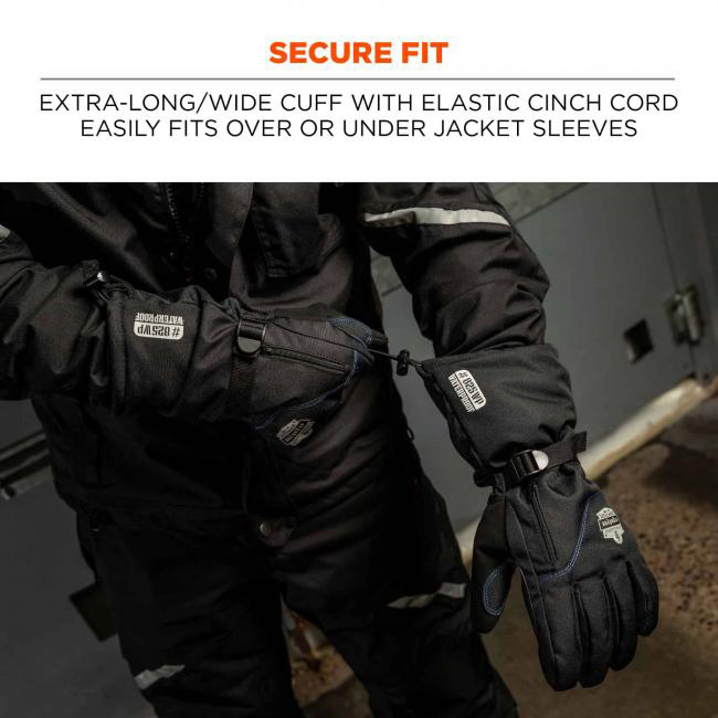 Ergodyne ProFlex 825WP Thermal Waterproof Winter Work Gloves from GME Supply