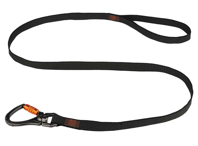 Ergodyne Squids 3129 Double-Locking Single Carabiner with Swivel 40 lb Tool Lanyard from GME Supply