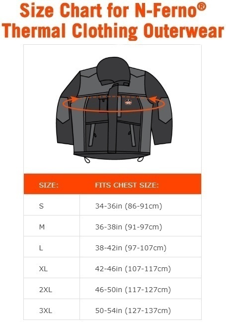 Ergodyne N-Ferno 6466 Thermal Jacket from GME Supply