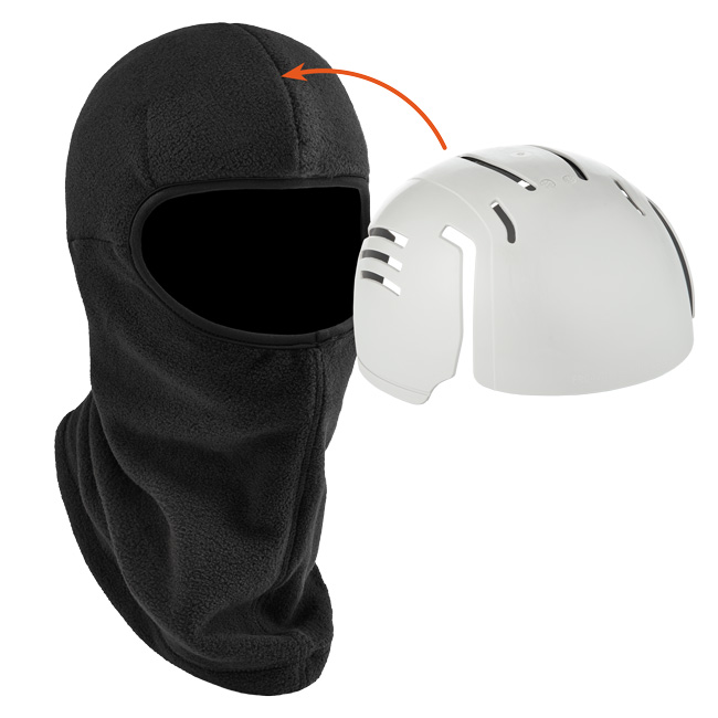 N-Ferno 6893ZI Zippered Balaclava Face Mask with Bump Cap from GME Supply