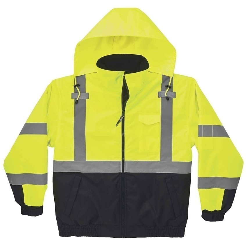 Ergodyne 8377 GloWear Type R Class 3 Quilted Bomber Jacket from GME Supply