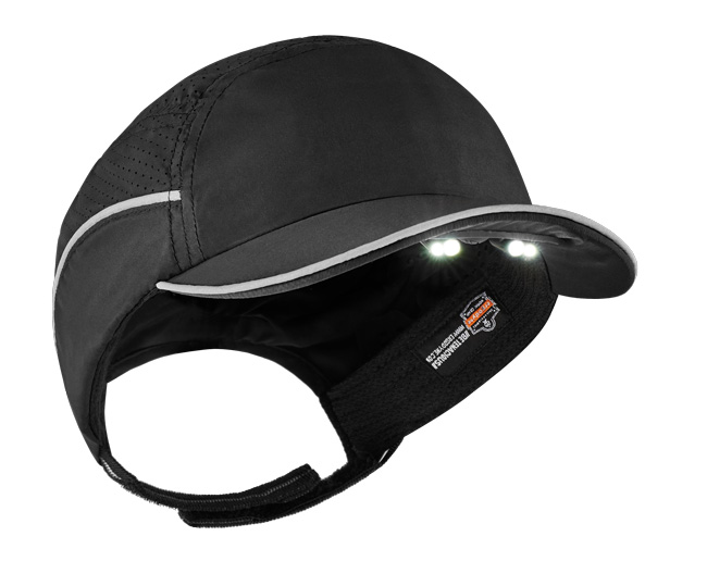 Ergodyne Skullerz 8965 Lightweight Bump Cap Hat with LED Lighting from GME Supply