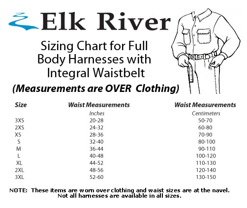 Elk River EagleTower LX Tower Harness with Steel D-Rings from GME Supply