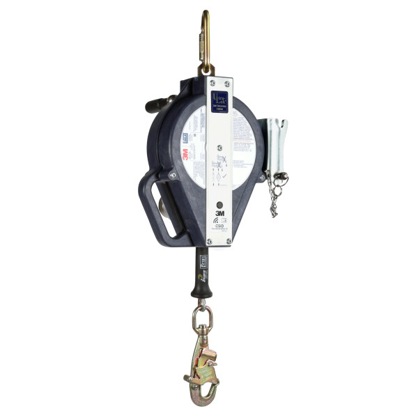 3M DBI-SALA Ultra-Lok 3-Way Retrieval Self-Retracting Lifeline with Bracket 3503886, Galvanized Cable, 50 ft from GME Supply