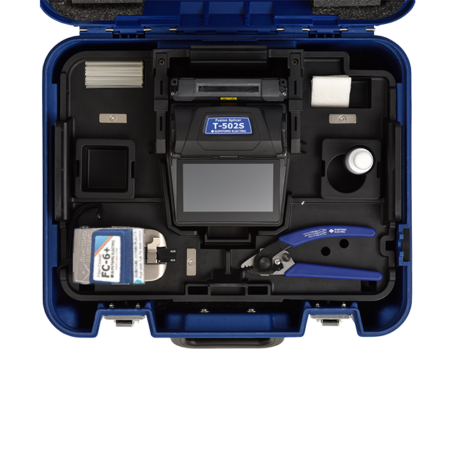 Sumitomo Smart Active Clad Alignment Fusion Splicer Kit with FC-6RPlus Cleaver from GME Supply