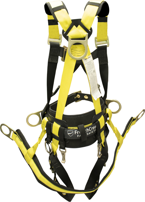 French Creek 800 Series Tower Climber Harness from GME Supply