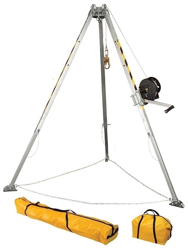 FallTech Tripod Kit With Galvanized Cable from GME Supply