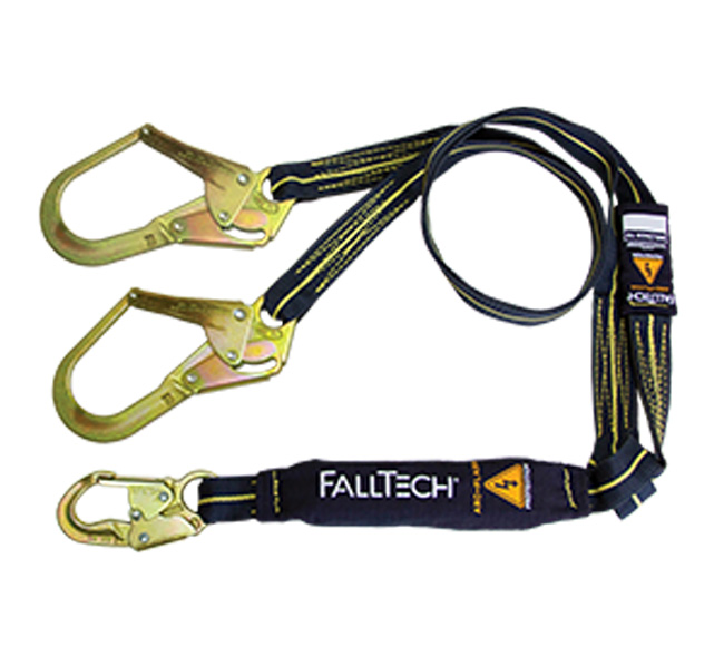 FallTech Arc Flash Energy Absorbing Twin Leg Lanyard from GME Supply