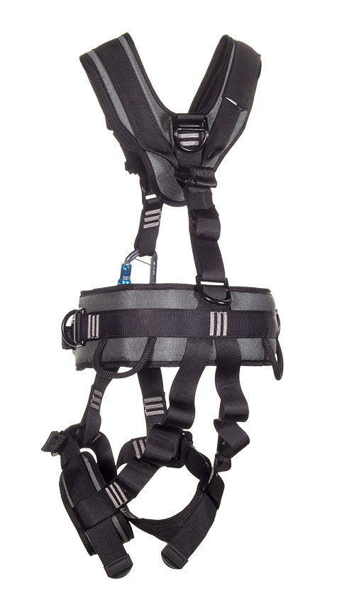 French Creek 22030B-BLK Navigator Rope and Rescue Harness from GME Supply