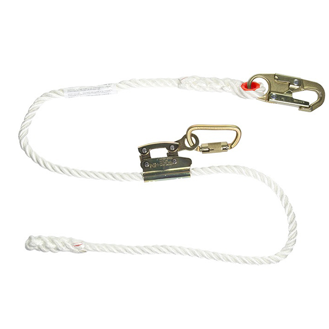 Elk River Adjustable Positioning Lanyard with Steel Snaphook from GME Supply