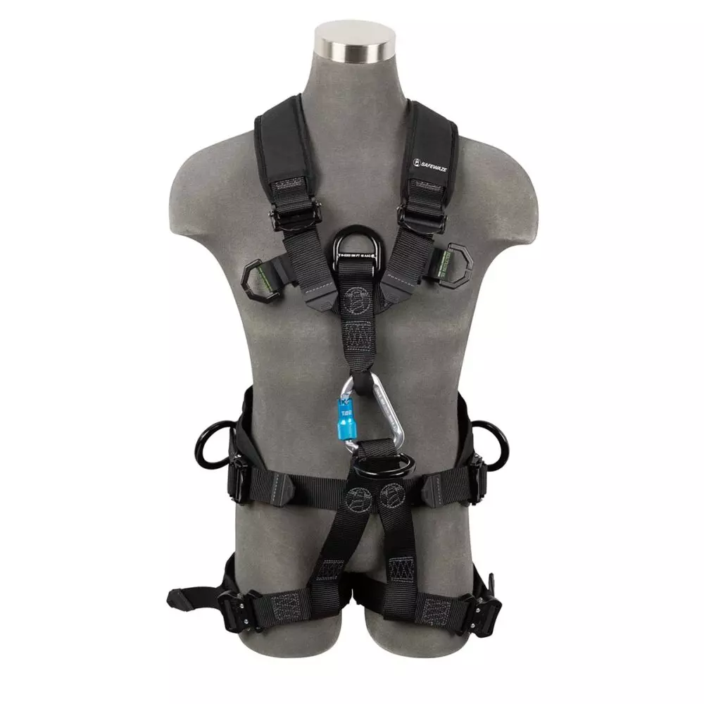 Safewaze PRO+ Premium Wind/Rope Access/Rescue Harness from GME Supply