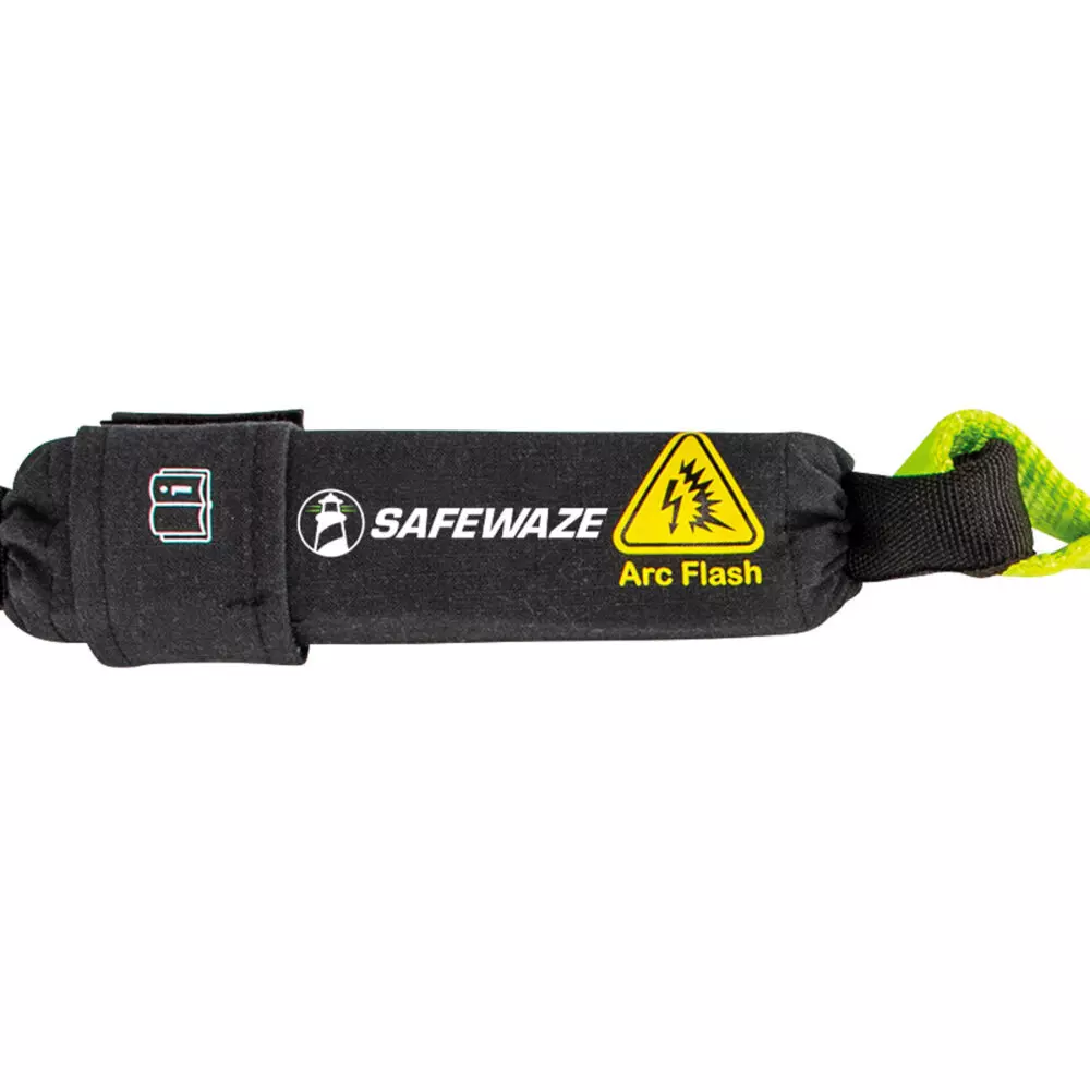 Safewaze Arc Flash 6 Foot Energy Absorbing Lanyard with Snap Hook from GME Supply