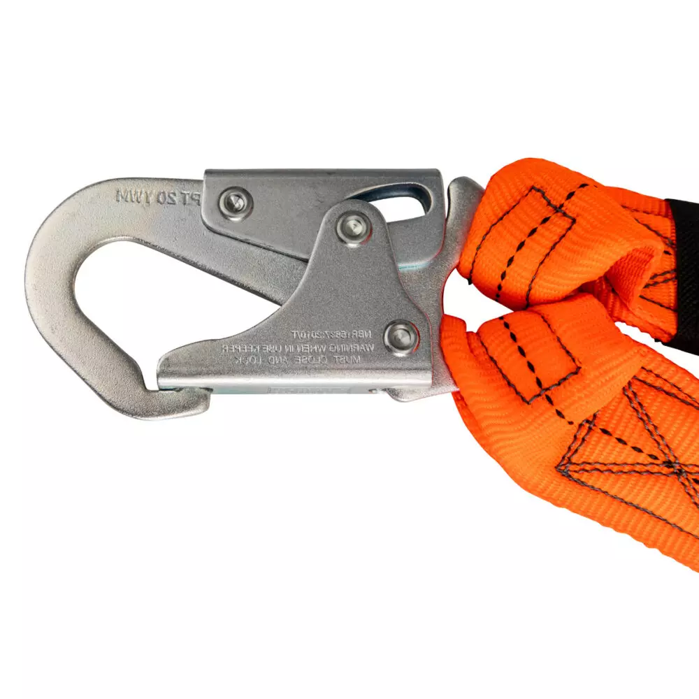 Safewaze V-Line 6' Stretch Internal Energy Absorbing Lanyard  from GME Supply