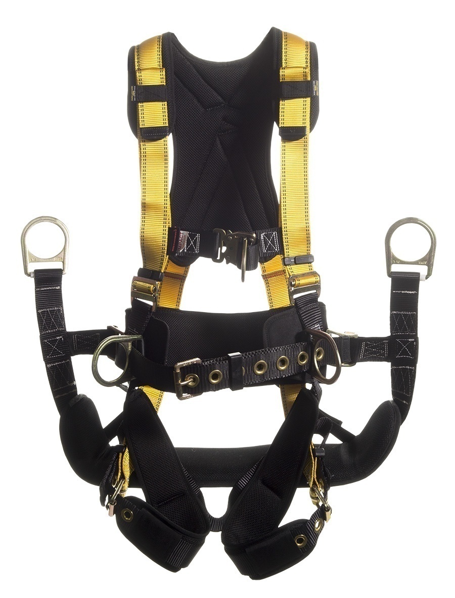 FallTech Journeyman II 6 D-Ring Tower Climbing Harness from GME Supply