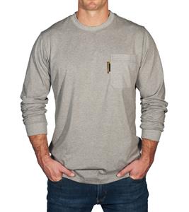 Benchmark FR Long Sleeve Shirt- Light Gray- 3118FR from GME Supply