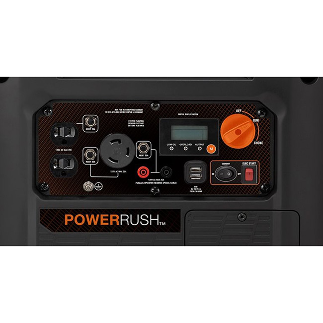 Generac iQ3500 Portable Inverter Generator from GME Supply