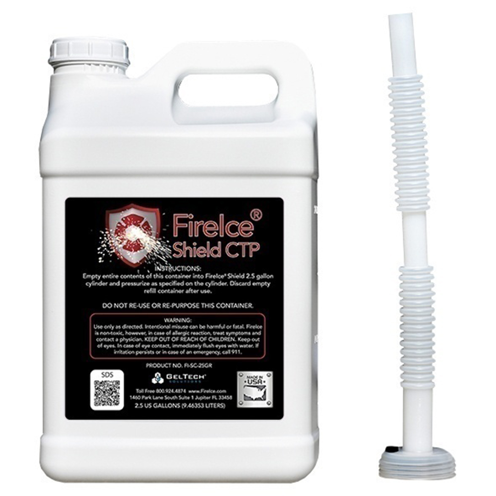 GelTech FireIce Shield CTP 2.5 Gallon Pre-Mixed Refill from GME Supply