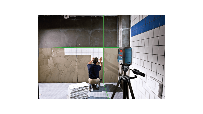 Bosch Self-Leveling Green-Beam Cross-Line Laser from GME Supply