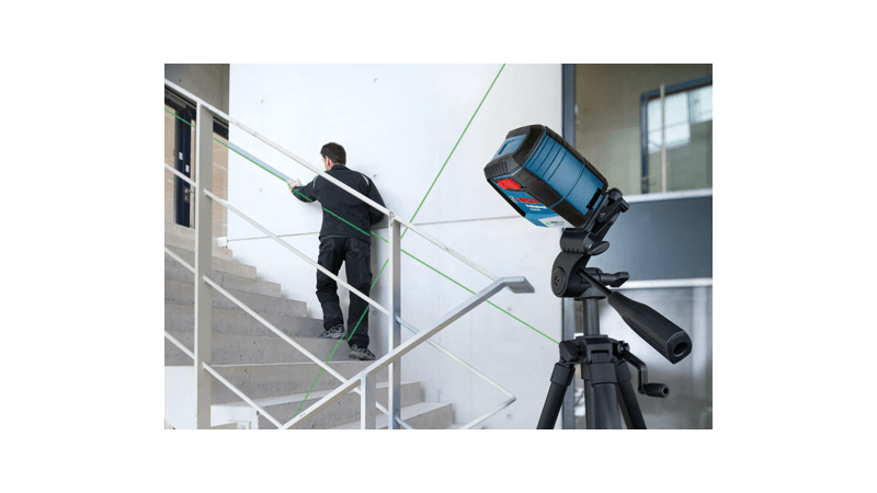 Bosch Self-Leveling Green-Beam Cross-Line Laser from GME Supply