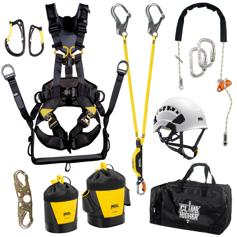 Petzl 90017 Tower Climbing Kit - Bundled from GME Supply