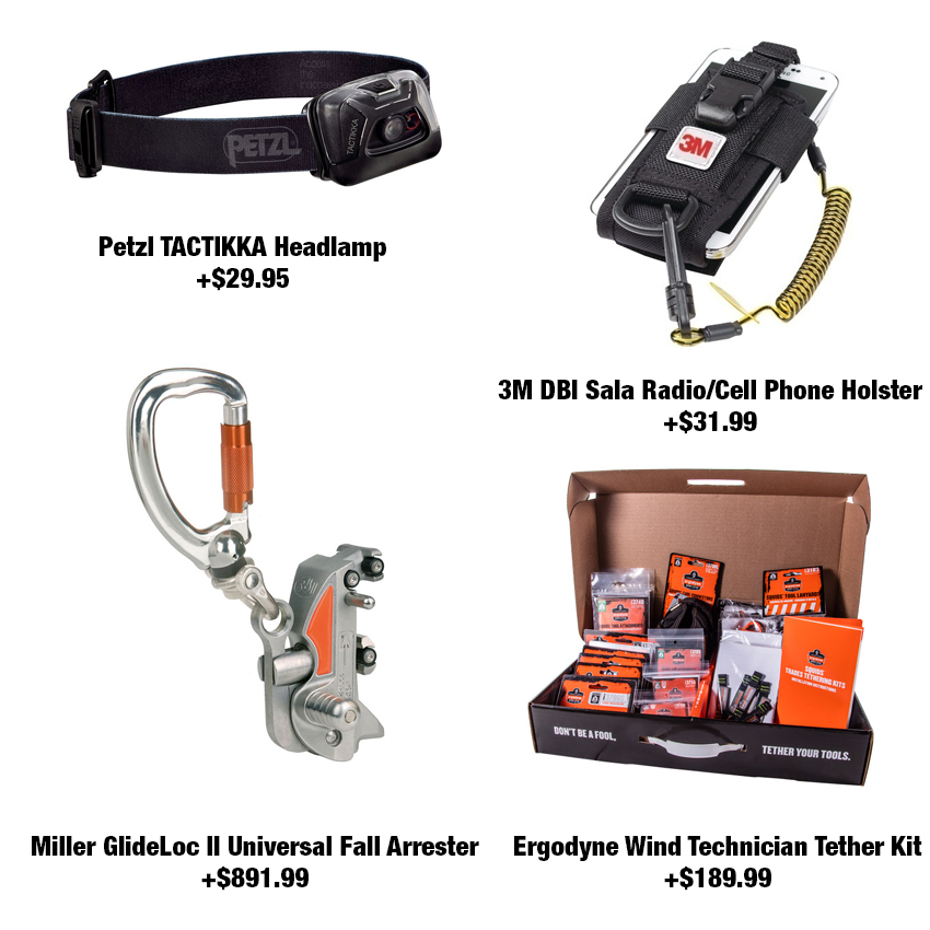 GME Supply Fall Protection Wind Safety Kit from GME Supply