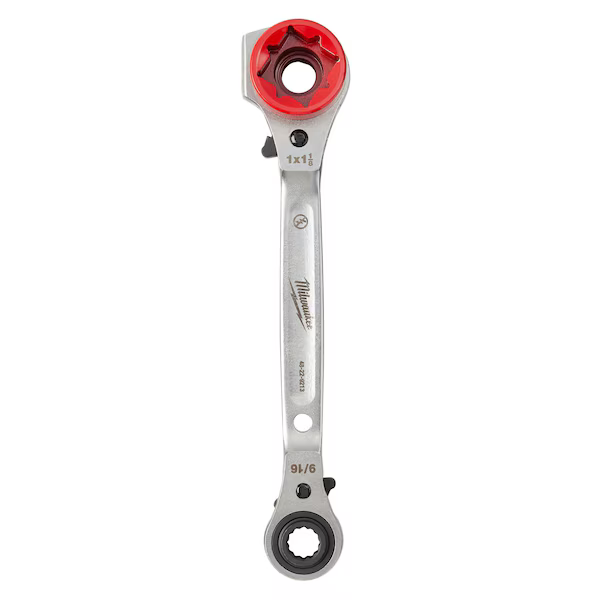 Milwaukee Tools Lineman 5 in 1 Ratcheting Wrench from GME Supply