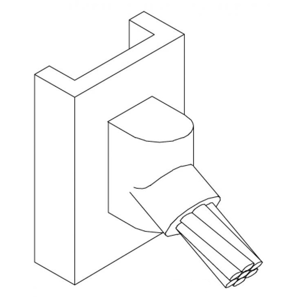 Harger Stranded Copper Conductor to Vertical Steel Pipe from GME Supply