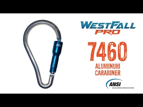 WestFall Pro 7460 9-1/4 X 5-1/2 Inch Aluminum Carabiner