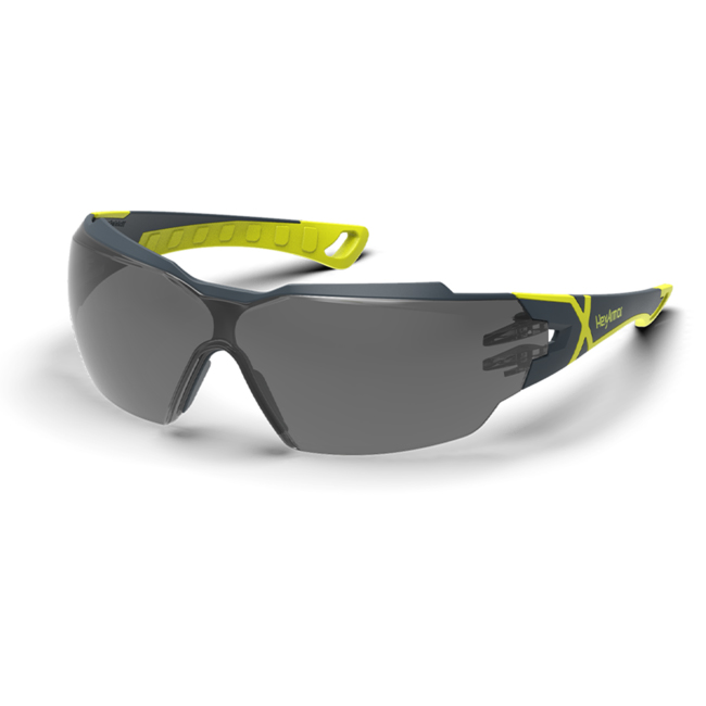 Hexarmor MX300 Gray 14% Trushield Safety Glasses from GME Supply