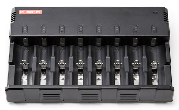 Illumagear Klarus C8 8-Bay Universal Battery Charger from GME Supply