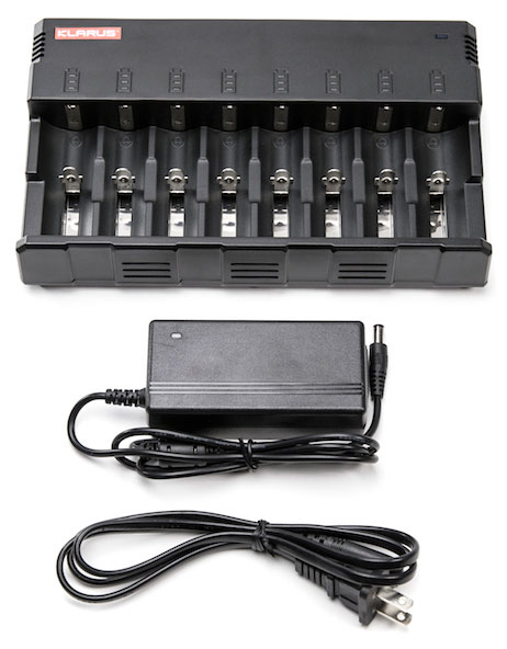 Illumagear Klarus C8 8-Bay Universal Battery Charger from GME Supply