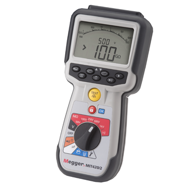 Megger MIT400-2 CAT IV Insulation Tester from GME Supply