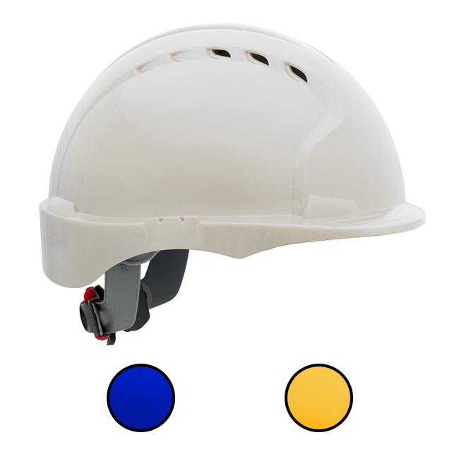 JSP 6151 Evolution Deluxe Short Brim Safety Helmet  from GME Supply