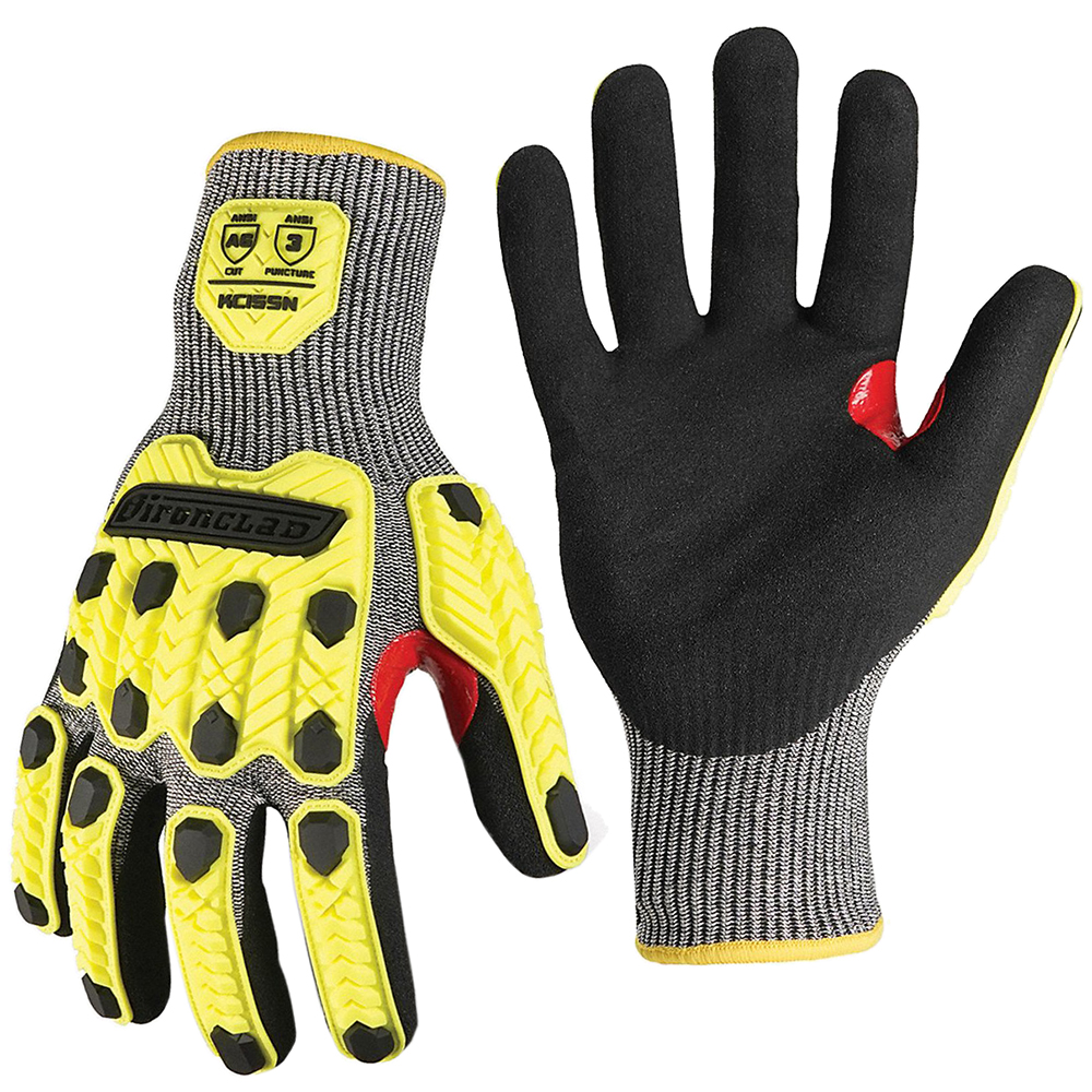 Ironclad Touchscreen Command A6 Cut Level SN Impact Gloves from GME Supply