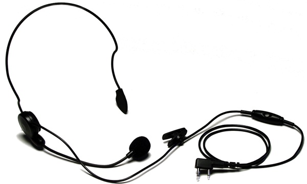 Kenwood KHS-22 Behind-the-Head, Headset with Boom Mic from GME Supply