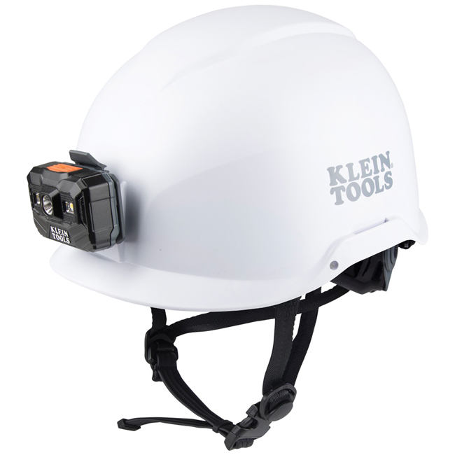 Klein Tools Safety Helmet with Headlamp from GME Supply