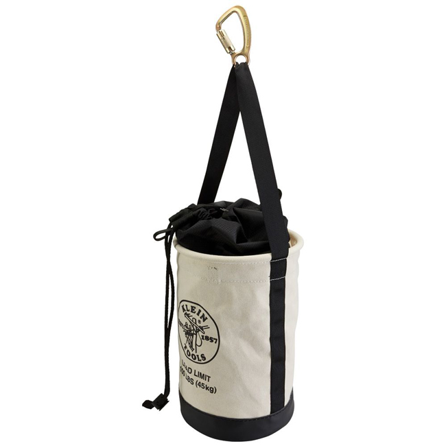 Klein Tools 22 Inch Canvas Bucket with Drawstring Closure from GME Supply