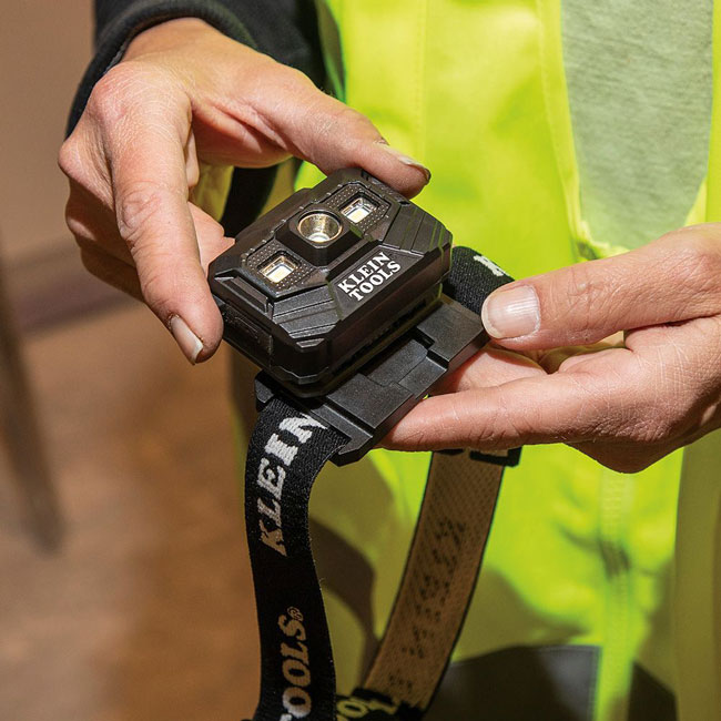 Klein Tools Rechargeable Headlamp and Worklight, 300 Lumens All-Day Runtime from GME Supply