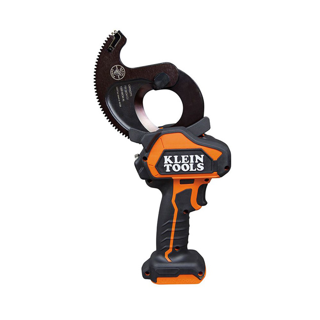 Klein Tools Battery-Operated 2 Ah Cu/AI Closed-Jaw Cable Cutter from GME Supply