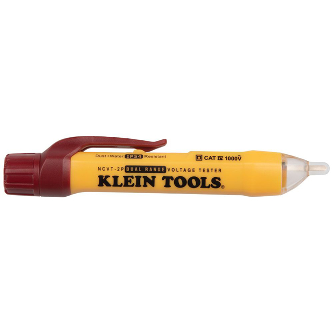 Klein Tools NCVT-2P Dual Range Non-Contact Voltage Tester from GME Supply