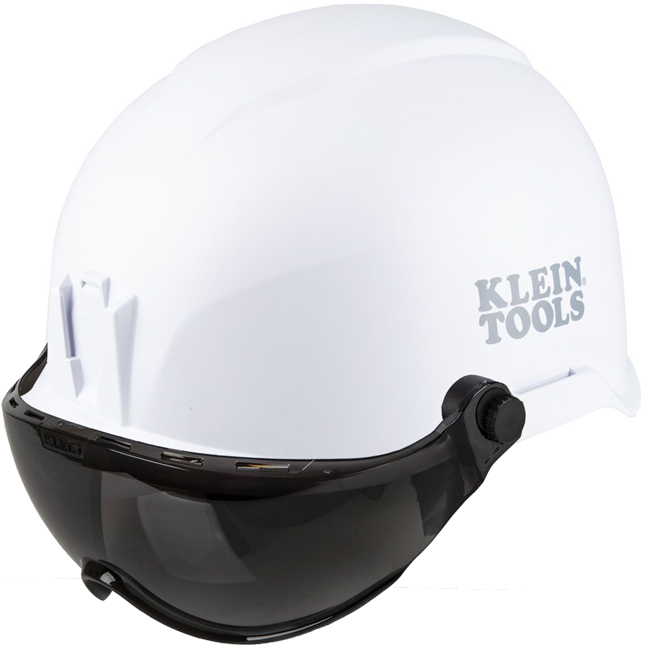 Klein Tools Non-Vented Helmet with Visor Kit from GME Supply