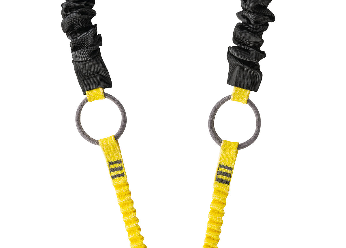 Petzl ABSORBICA-Y Tie-Back Twin Leg Lanyard from GME Supply