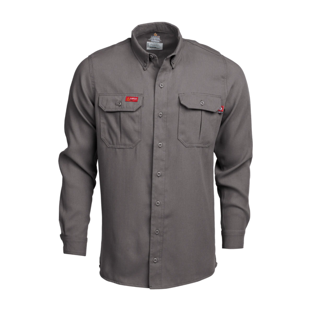 LAPCO FR DH Air Uniform Gray 5.5oz. Shirt  from GME Supply