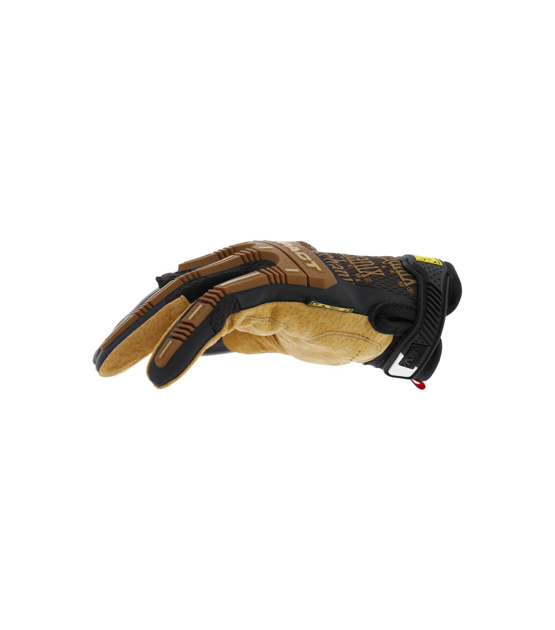 Mechanix Wear Leather M-Pact Fingerless Framer Gloves from GME Supply