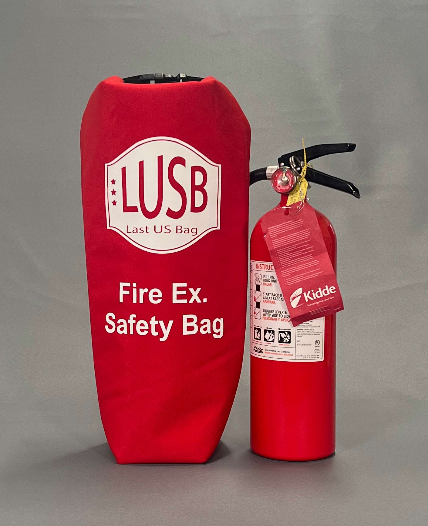 Last US Bag Fire Extinguisher Sleeve Safety Bag from GME Supply