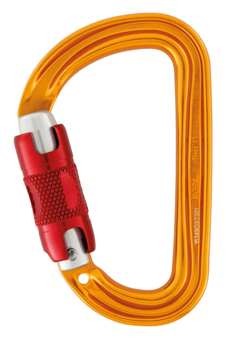 Petzl Sm'D Asymmetrical Aluminum Carabiner from GME Supply