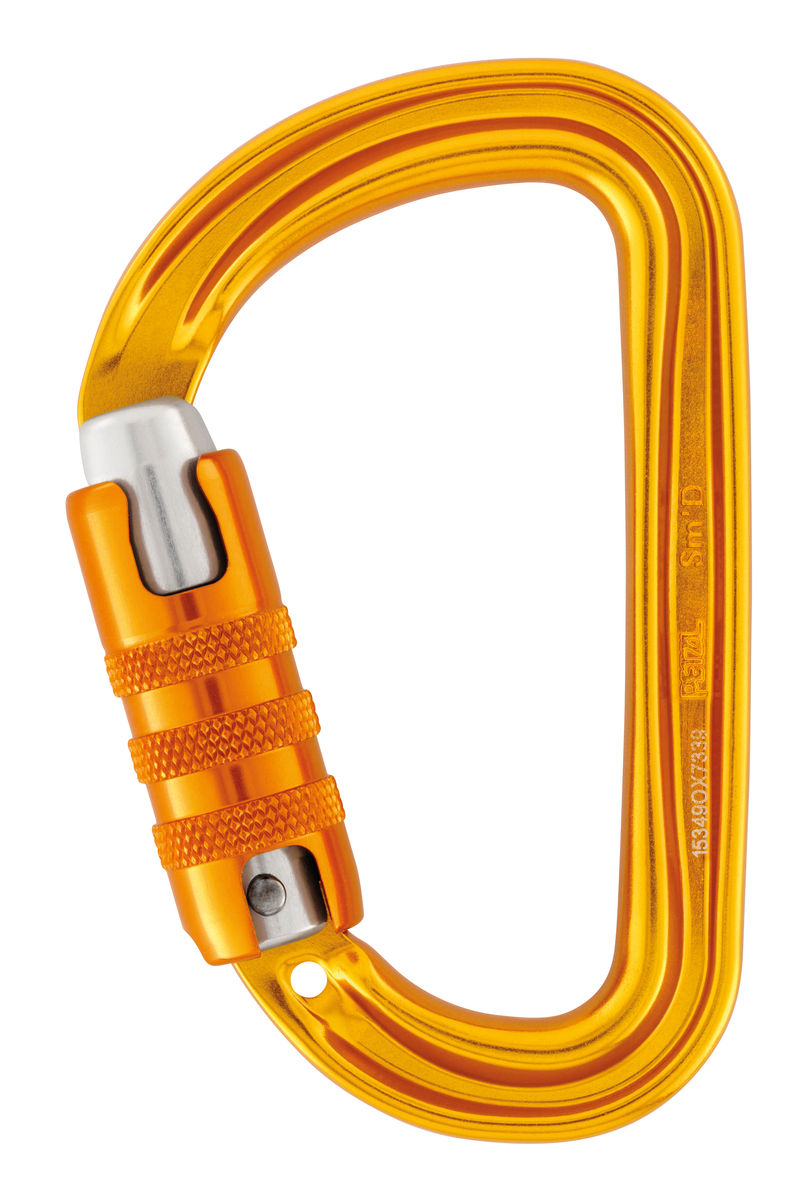 Petzl Sm'D Asymmetrical Aluminum Carabiner from GME Supply