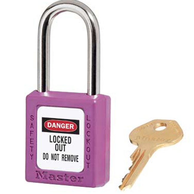 Master Lock 410 1-1/2 Inch (38mm) Zenex Thermoplastic Safety Padlock with 1-1/2 Inch (38mm) Shackle from GME Supply